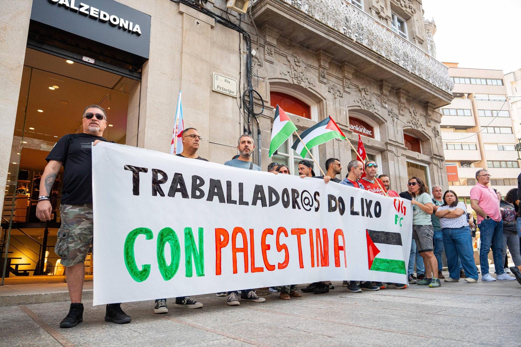 Vigo continúa en pie contra el genocidio de Israel sobre Palestina