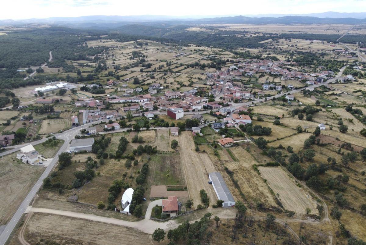Vista aérea de San Vitero.  | CH. S.