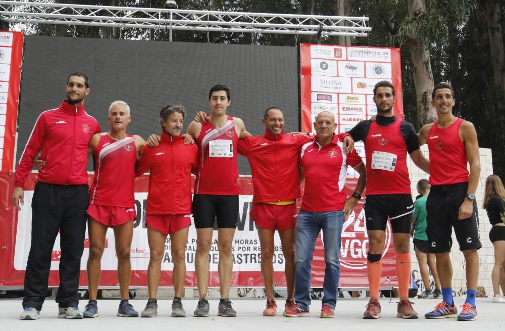 La maratoniana prueba de Castrelos llega a su fin tras 24 horas.