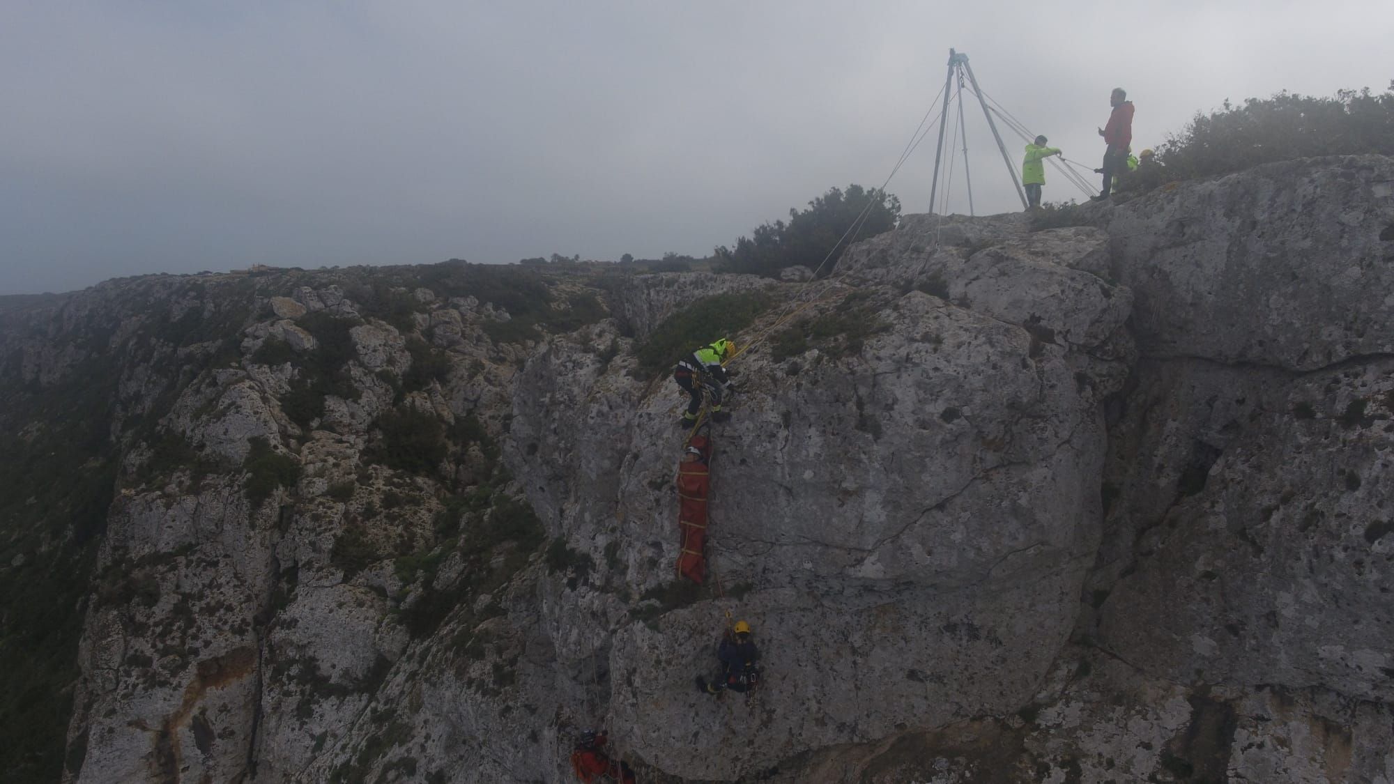 Preparados para rescates en cuevas de Ibiza y Formentera