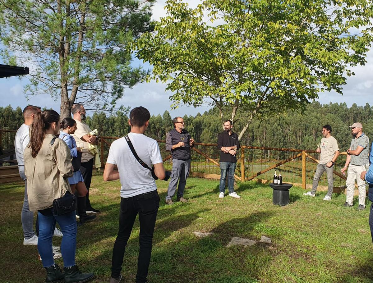 Una visita a la finca de Pé Redondo.