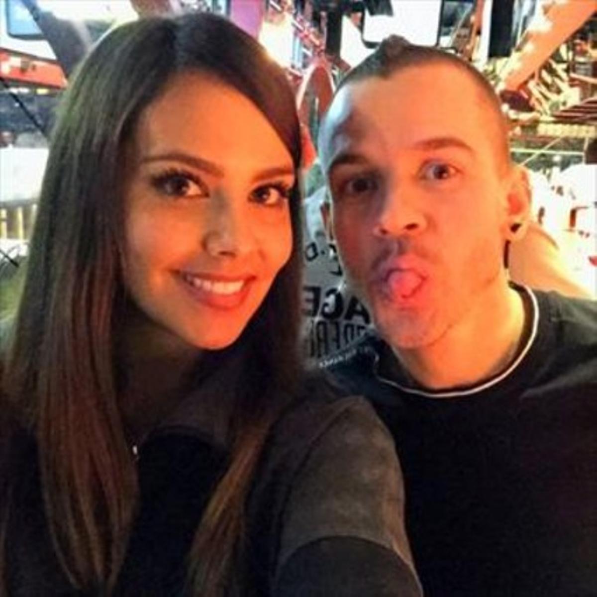 Pedroche y Muñoz, en una imagen de Twitter.