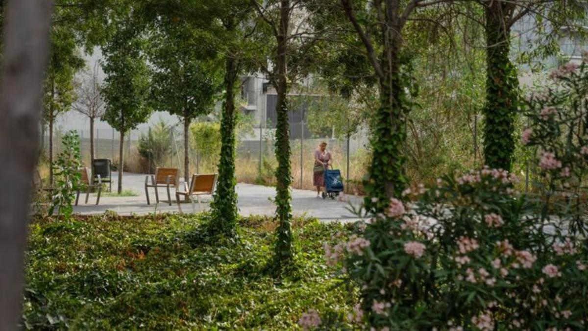 Parque del barrio de la Marina del Prat Vermell