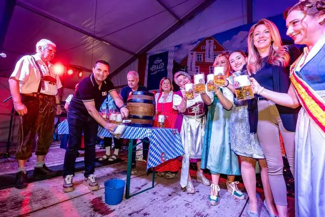La fiesta de la cerveza da inicio al Oktoberfest 2024 en La Nucía