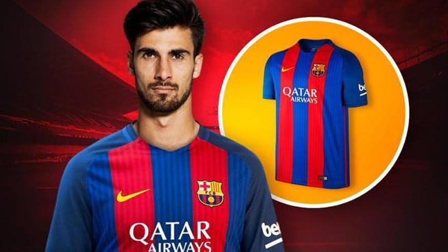 ¡El Barça ya sortea camisetas firmadas de André!