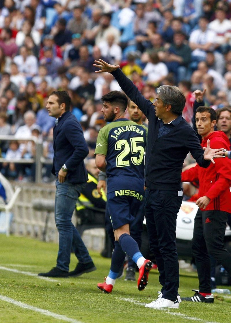 Sufrida victoria del Real Zaragoza contra el Sporting de Gijón