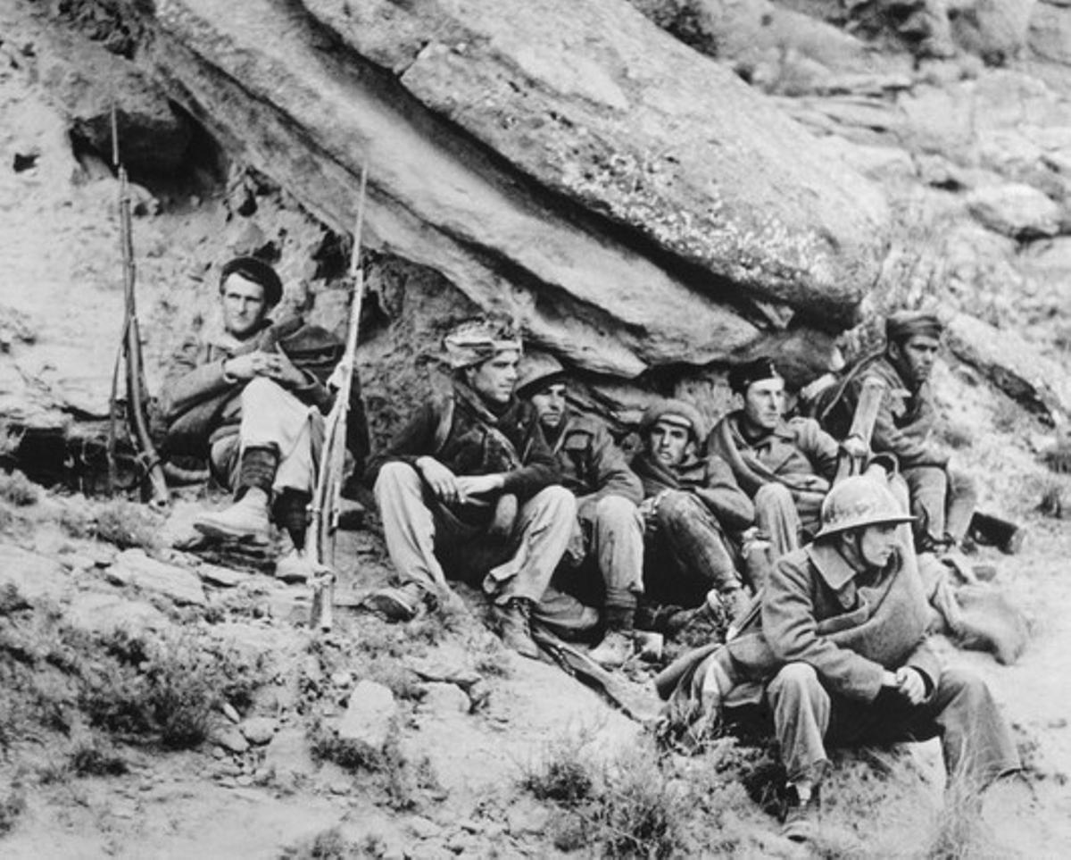El novembre de 1938, al riu Segre El novembre de 1938, al riu Segre