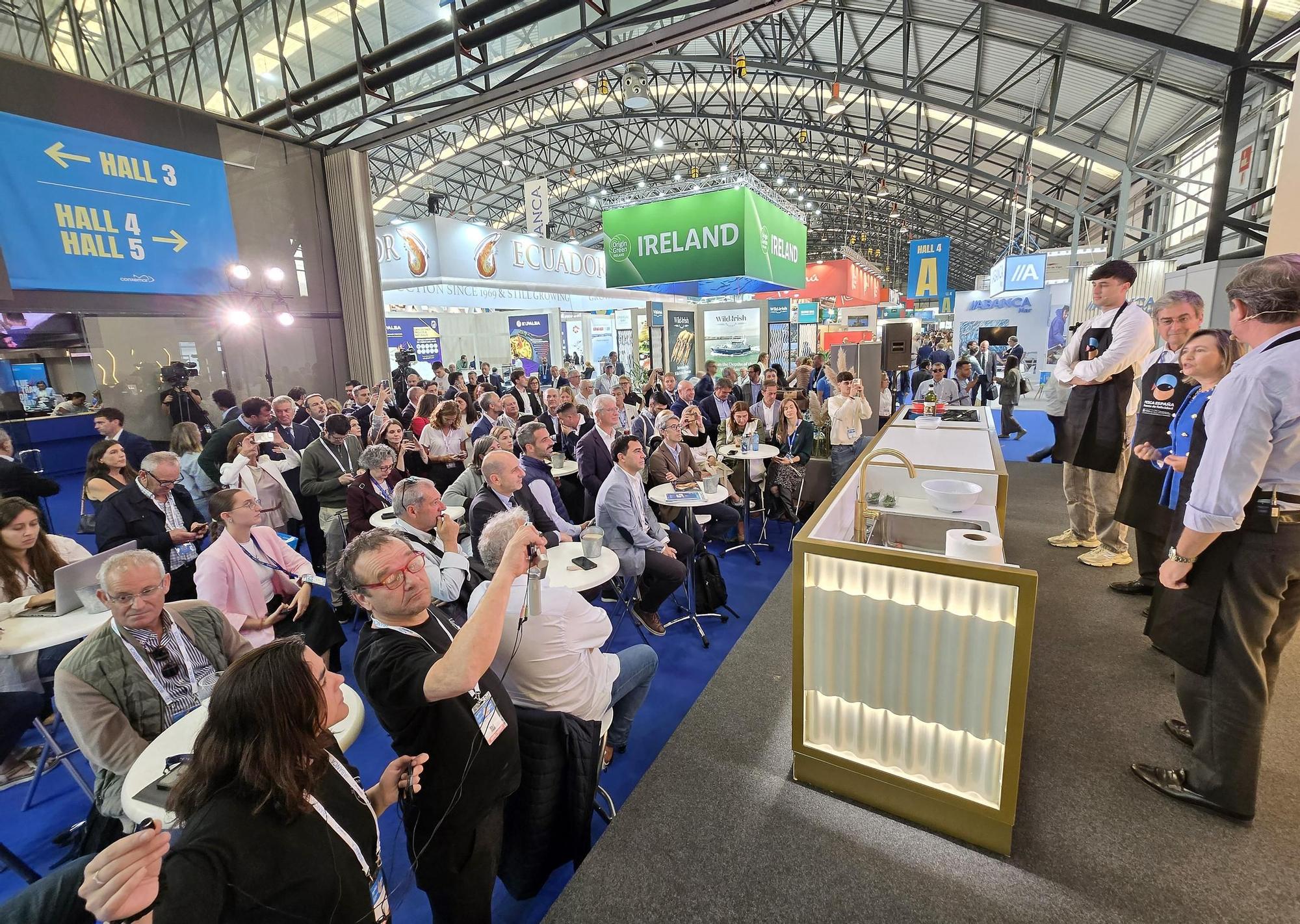 Arranca la 26.ª edición de Conxemar en Vigo: todas las imágenes de la feria