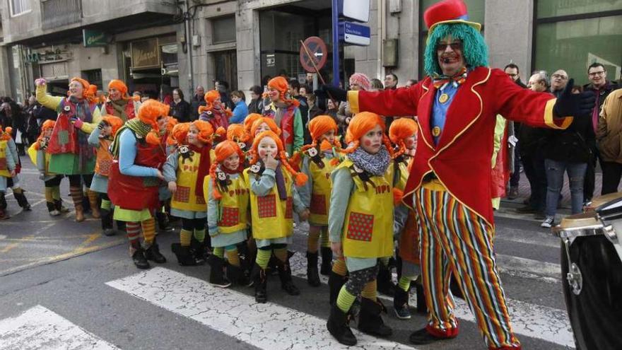 Color y alegría en el desfile infantil. // Jesús Regal