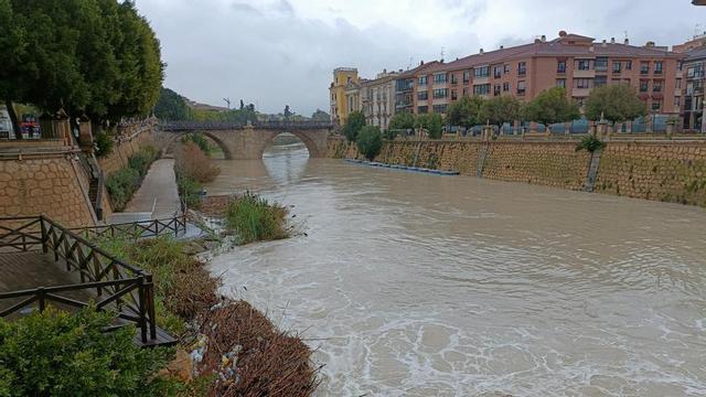 Imagen del río Segura a su paso por Murcia