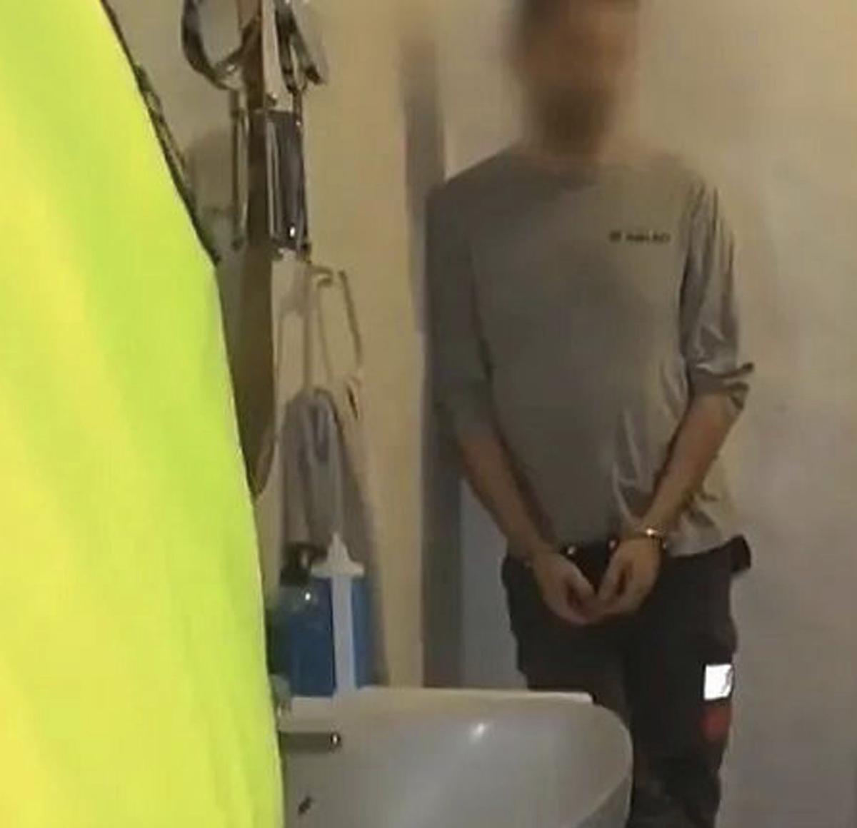 El detingut, Teófilo Lapeña, en una imatge facilitada pels Mossos. | MOSSOS D’ESQUADRA