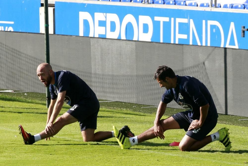 Última sesión antes de medirse al Alavés