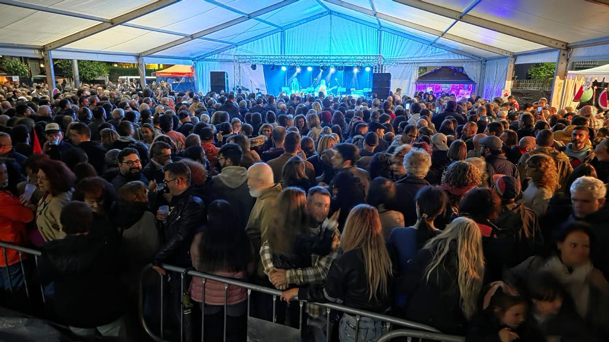 Asistentes al festival.