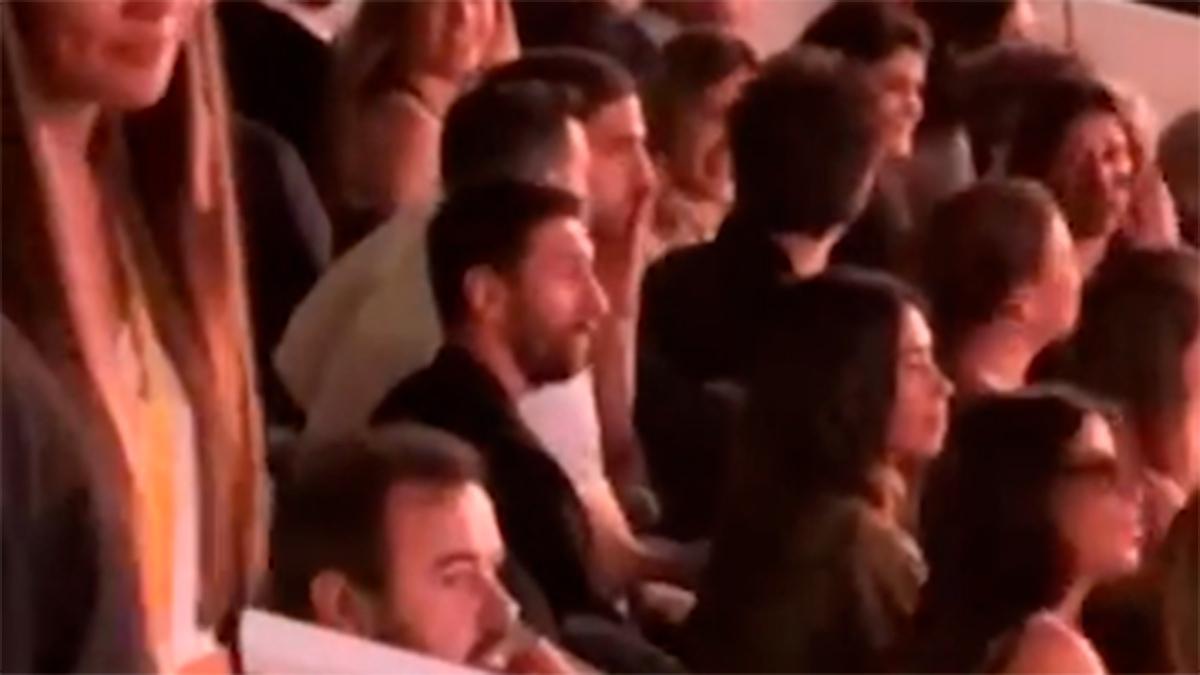 Messi, presente en el concierto de Coldplay en Barcelona... ¡y coreado por el público!