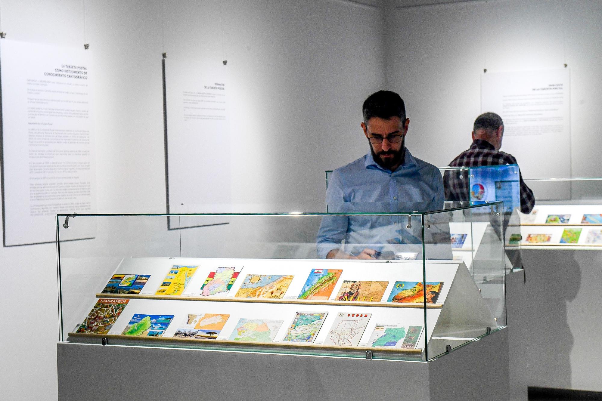 Exposición 'La cartografía en las tarjetas postales' en el Museo Elder