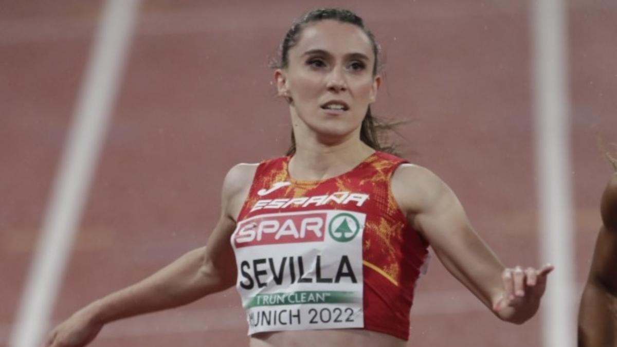 Paula Sevilla rozó el pase a la final de 200 metros