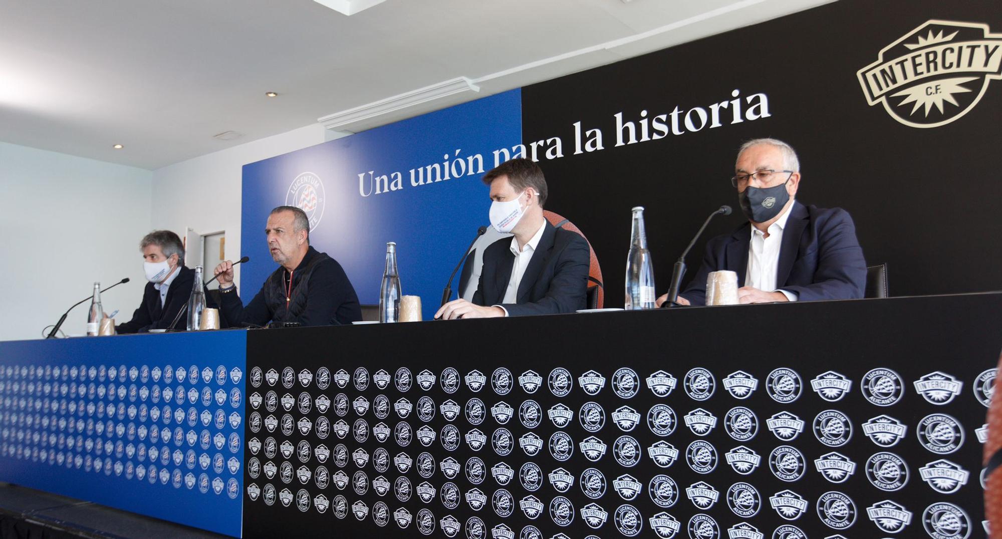 Acto de unión entre el Intercity y el Lucentum