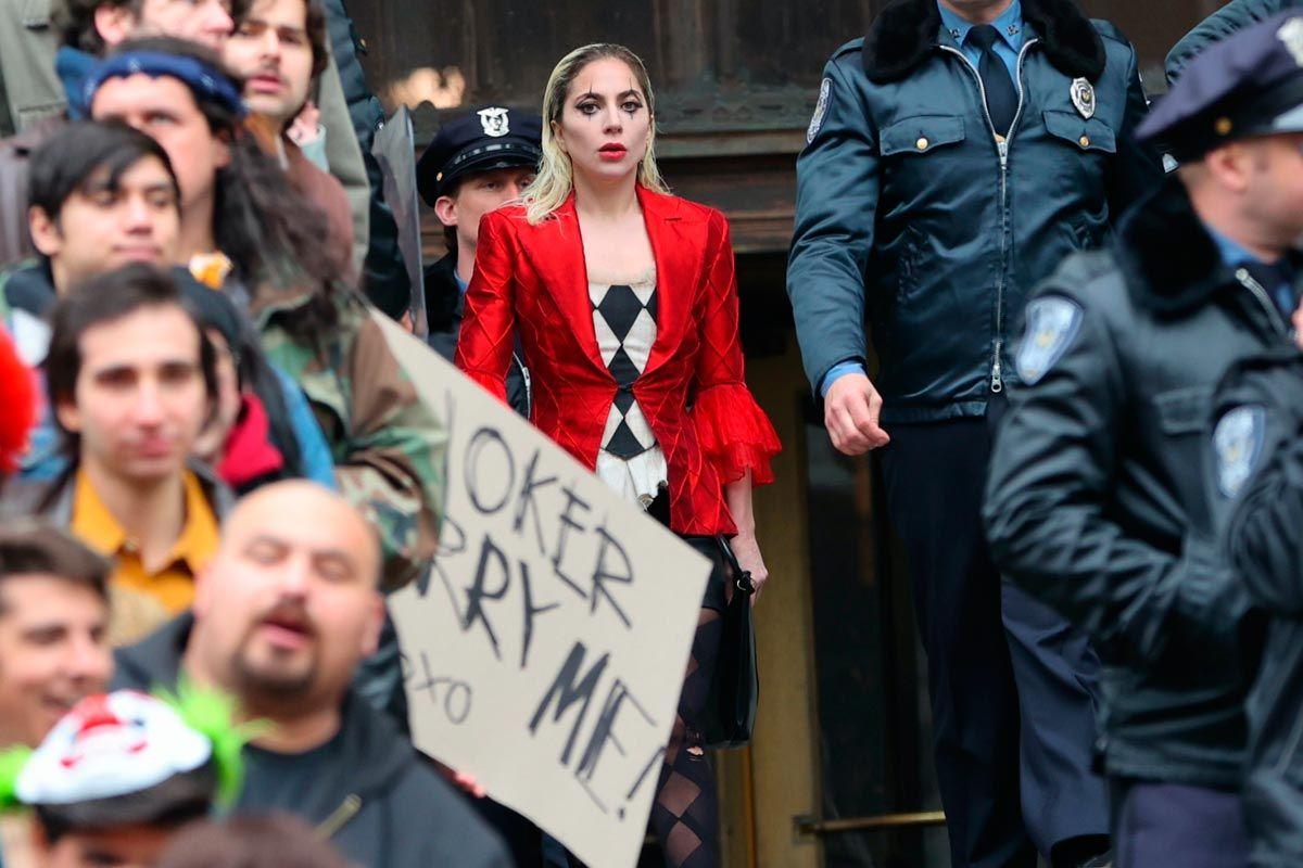 Lady Gaga y el ambiente del rodaje de la película 'Joker 2: Folie à Deux’