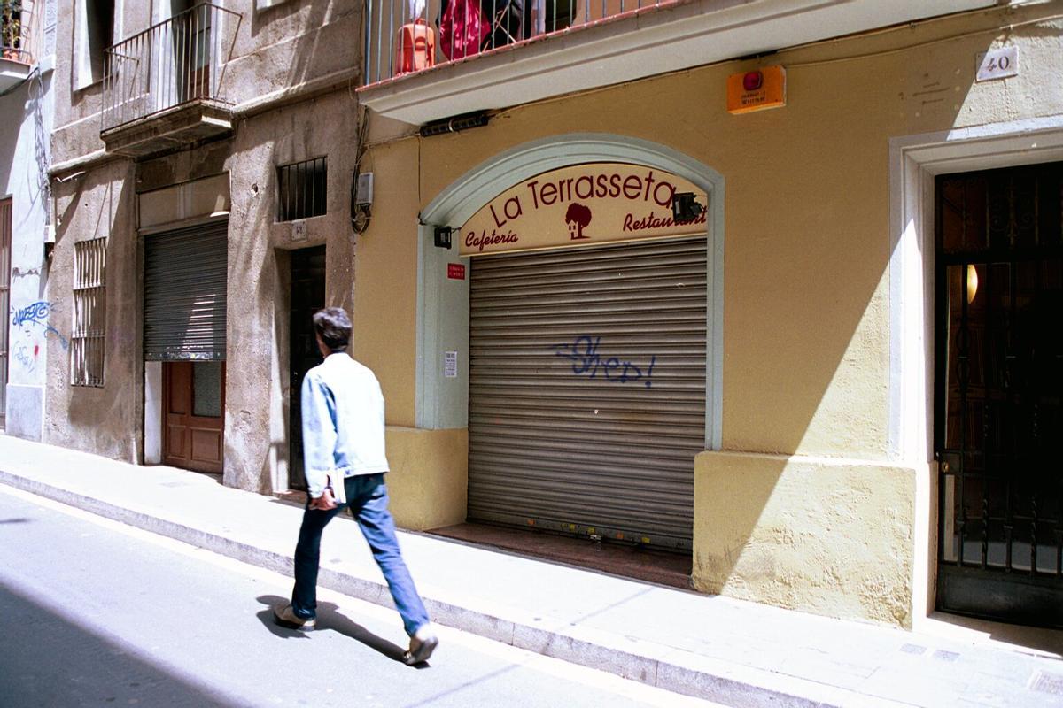 Restaurante y comedor social La Terrasseta, en Gràcia, gestionado por la entidad Rauxa.