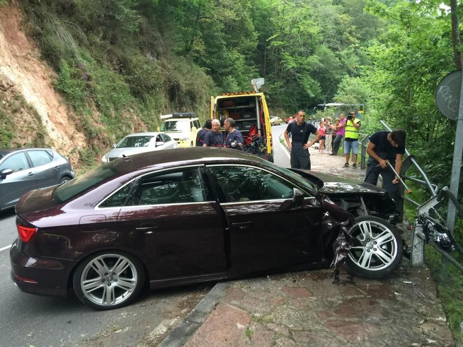 Atropello múltiple en Covadonga