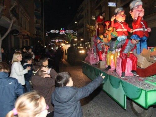 Cabalgata de Reyes Magos 2013 en Cehegín