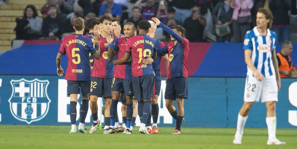 El Barça ploma l’Espanyol