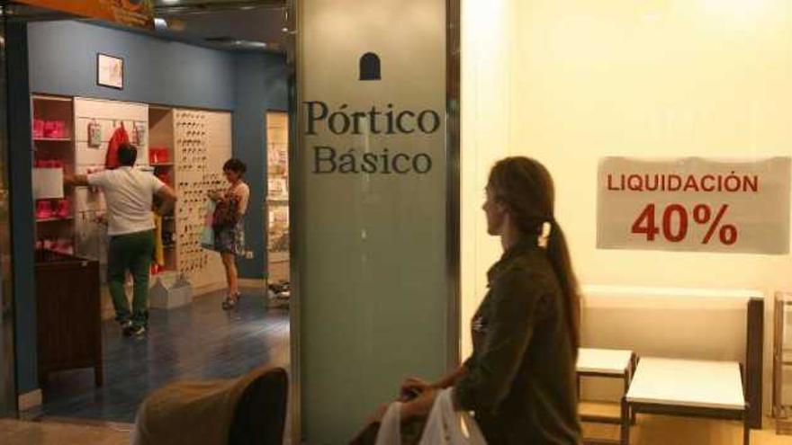 Una de las tiendas de menaje y decoración de Pórtico en Vigo.  // Jesús de Arcos