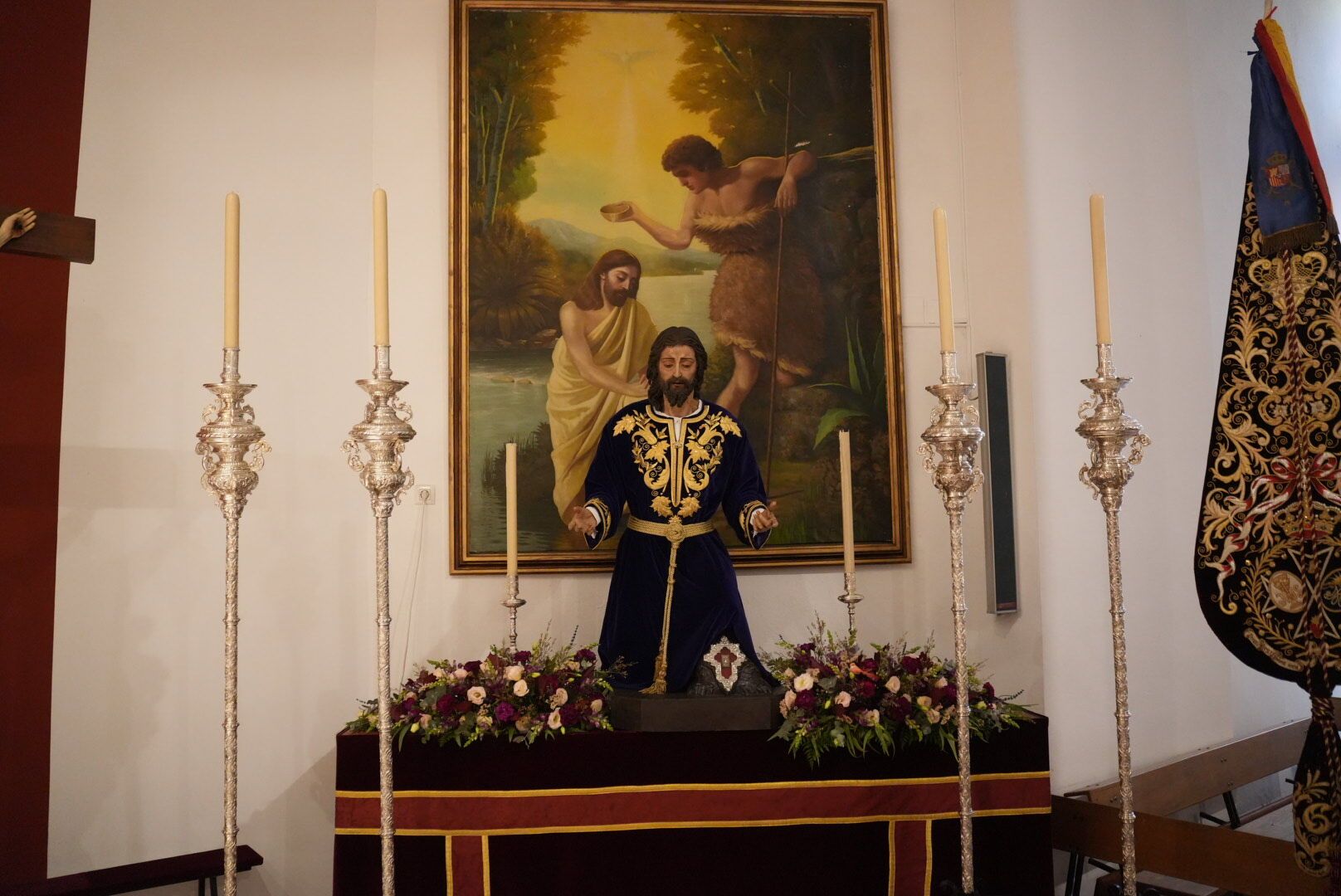 La Oración en el Huerto de Cabra ya está en la iglesia de San Fernando