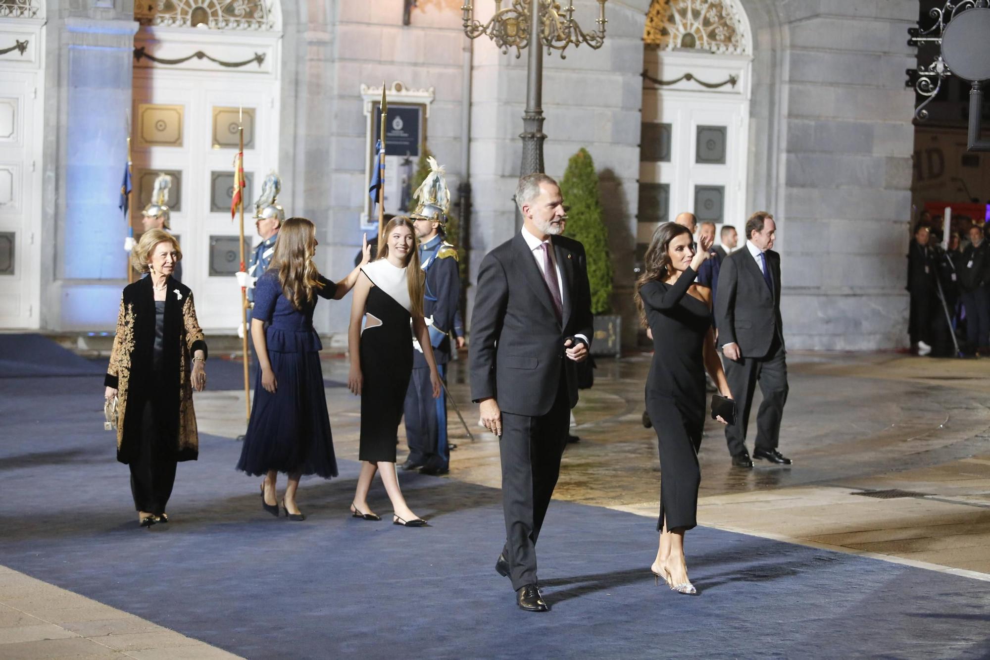 EN IMÁGENES: Así fue la alfombra azul de los Premios Princesa de Asturias 2023