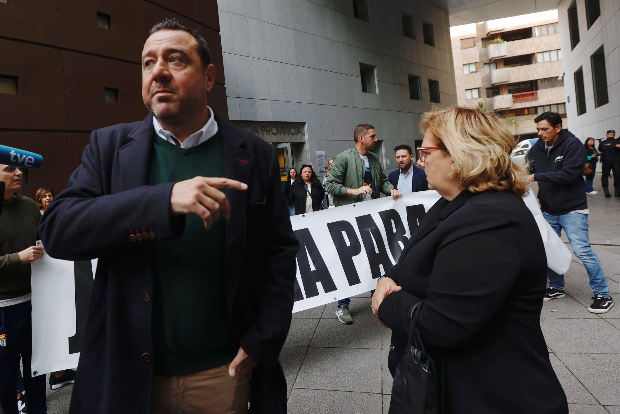 EN IMÁGENES: Arranca el juicio por el atropello mortal de Mamel Castañón en Oviedo