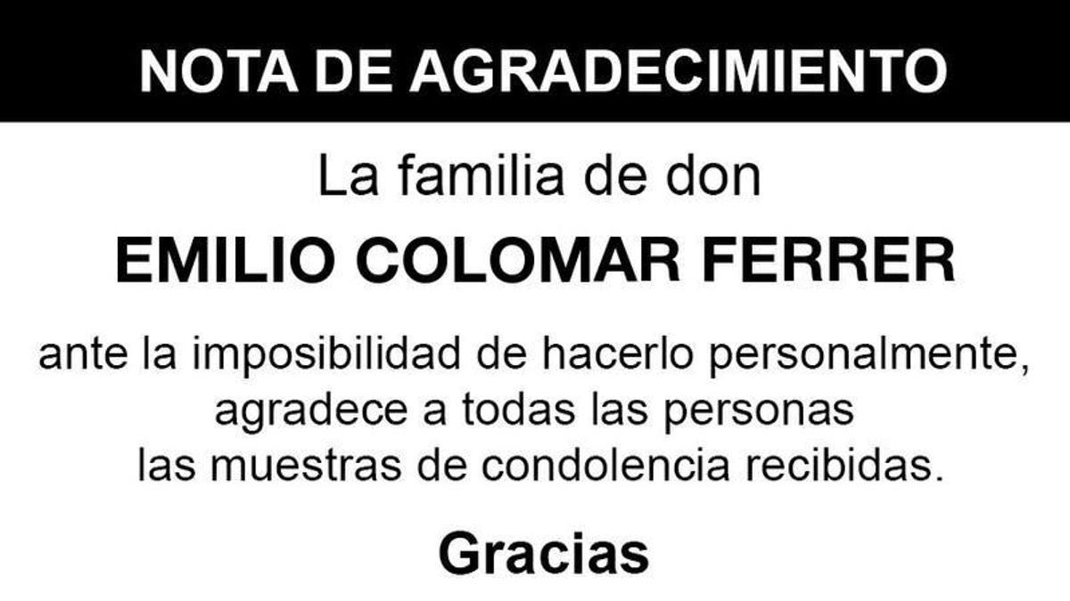 Nota Emilio Colomar Ferrer