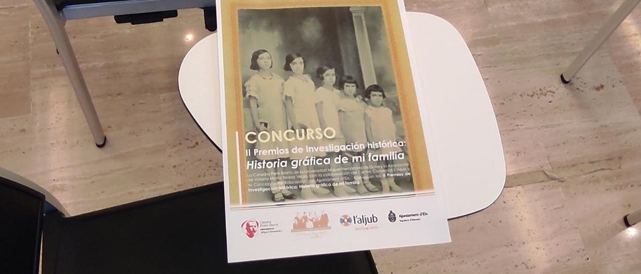 Cartel del concurso realizado en Elche.