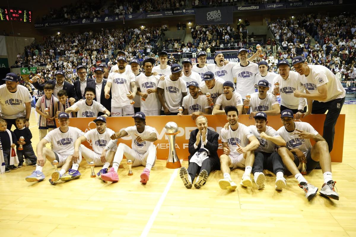 El Obradoiro asciende y convierte Sar en una fiesta de ACB