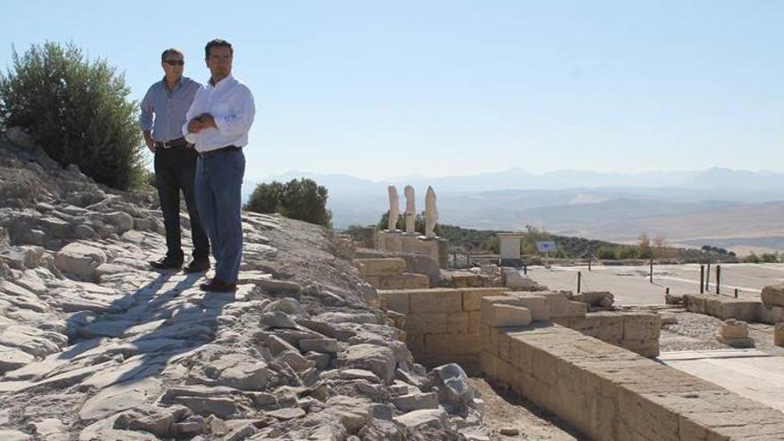 Adjudicadas las obras del muro norte del foro de Torreparedones