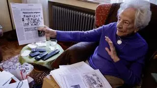 La asturiana de 100 años que fue campeona de España cuando el balonmano casi ni existía: "Se llamaba handball o algo así"