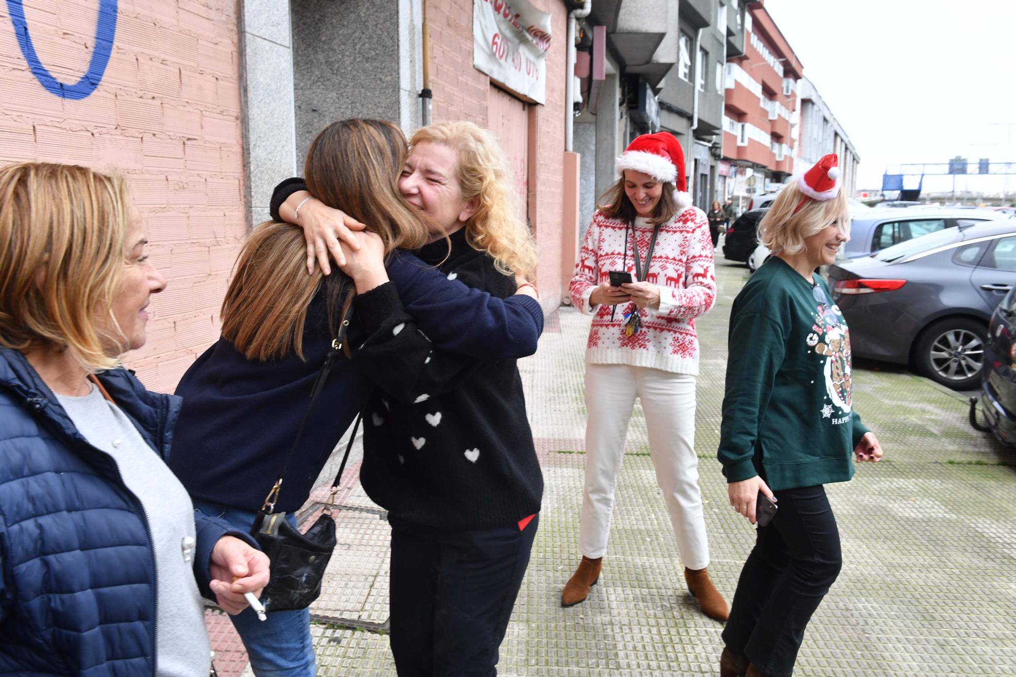 El Gordo cae en A Coruña: El primer premio de la Lotería de Navidad deja 180 millones entre la calle Barcelona y El Gaucho I