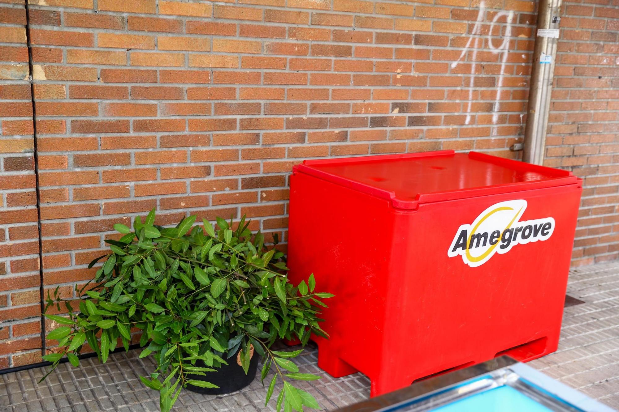 Los últimos retoques de la Festa do Marisco de O Grove.