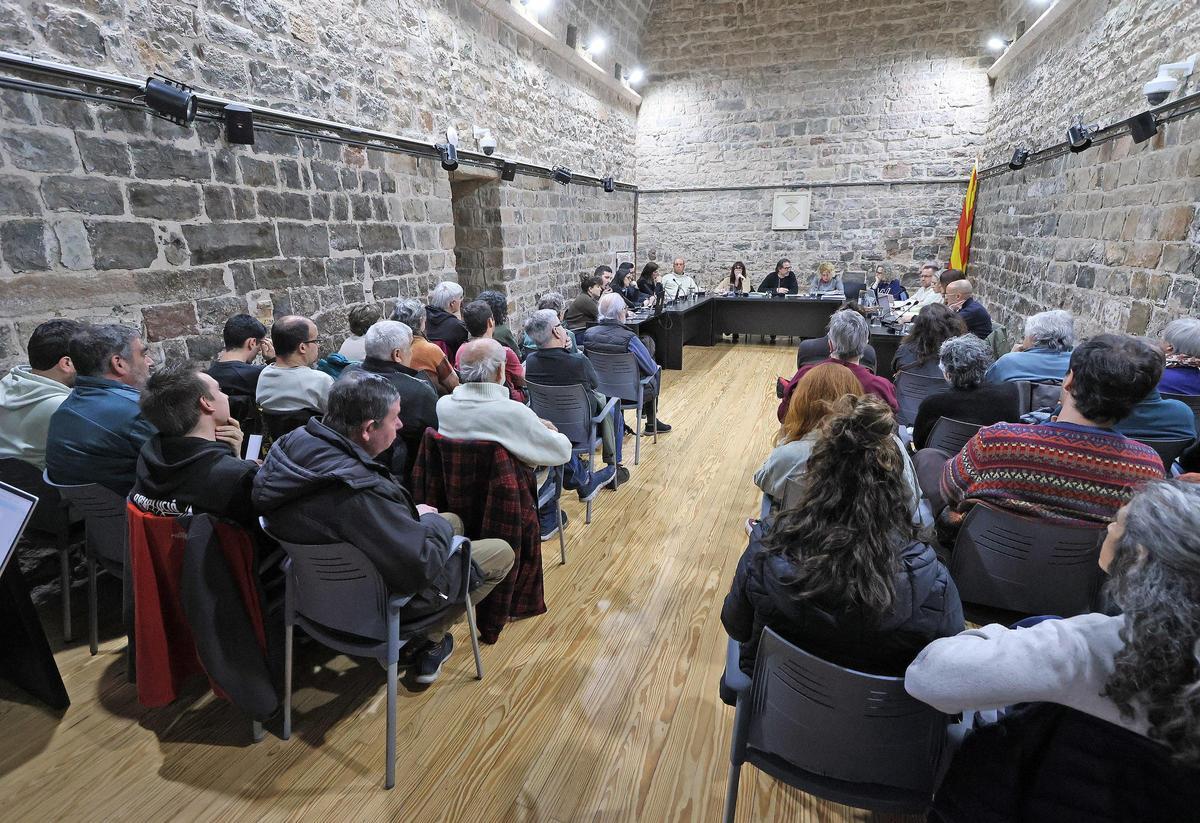 Les imatges del ple de Santpedor