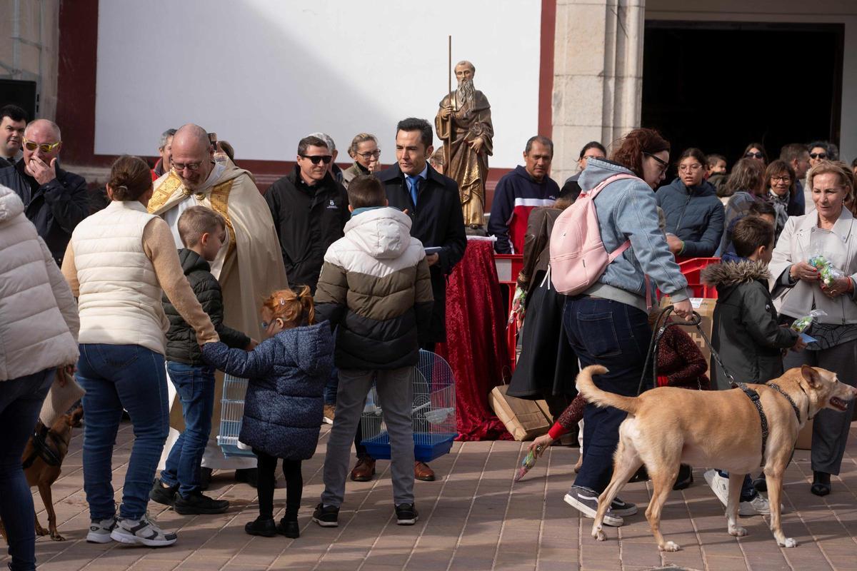 Un momento de una anterior bendición en Canet.