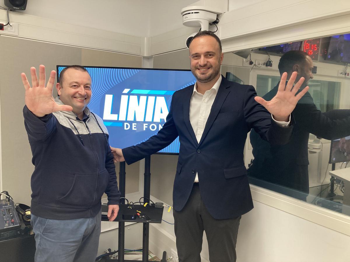 Ximo Tamarit i Gustavo Clemente, de programa Línia de Fons.