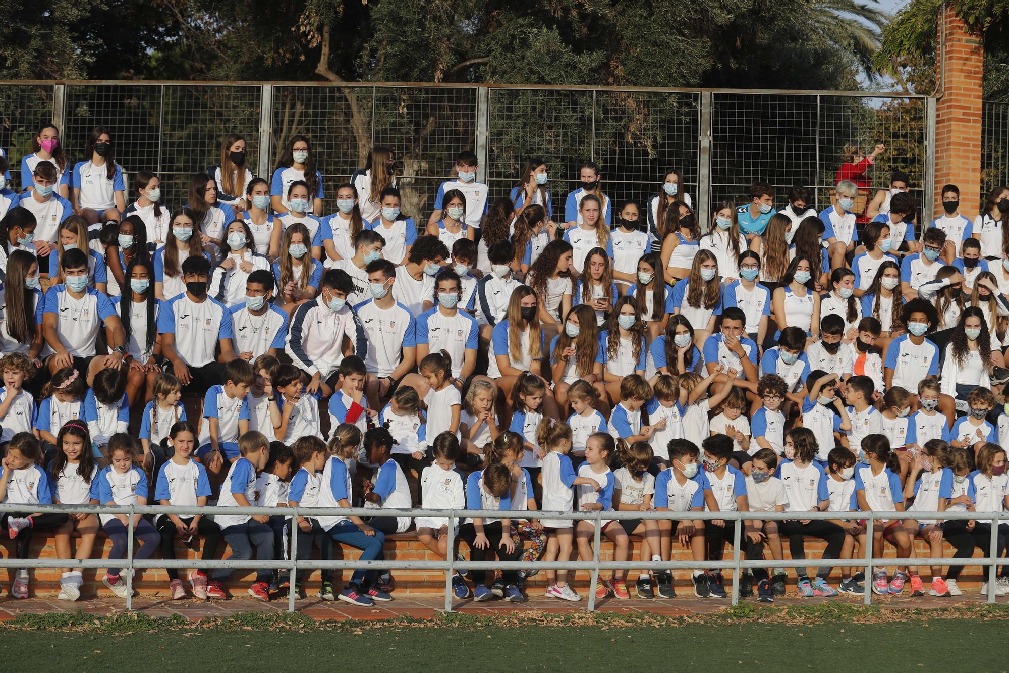 Presentación  de la escuela del Valencia Club Atletismo