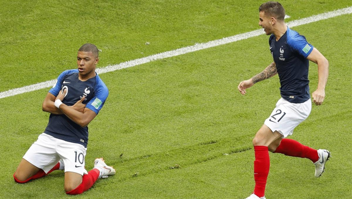 Lucas Hernández valoró la actuación de Mbappé