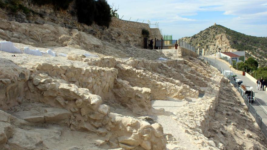 El antes y el después del Tossal de la Cala de Benidorm