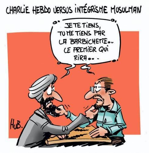 Sátira de las portadas del 'Charlie Hebdo'