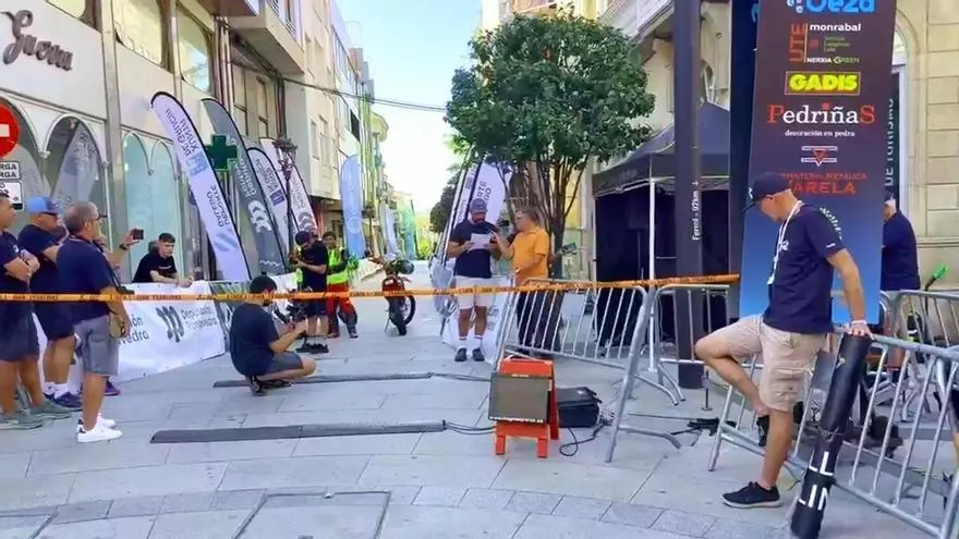 Homenaje a Juan “Pegatinas” en la crono de la II Volta a Galicia BTT