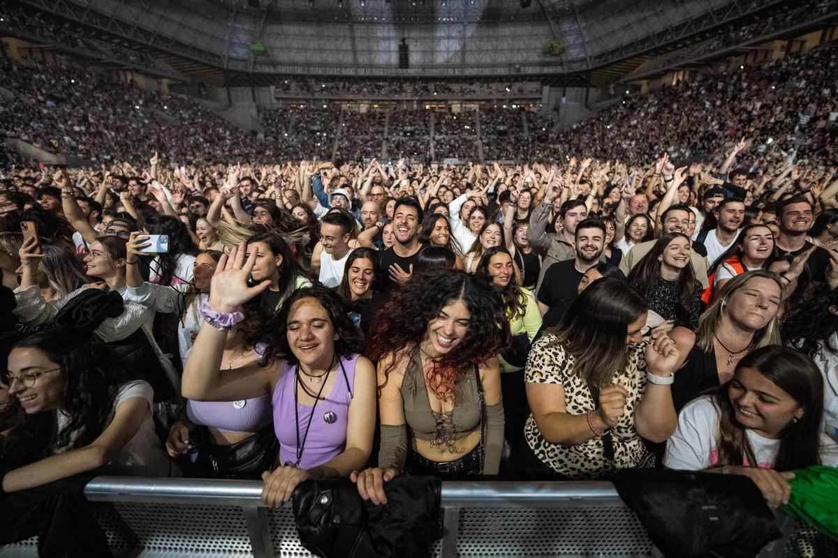 Concierto de Nil Moliner en el Palau Sant Jordi