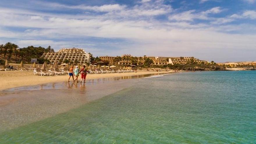 Playa de Costa Calma, en Fuerteventura.