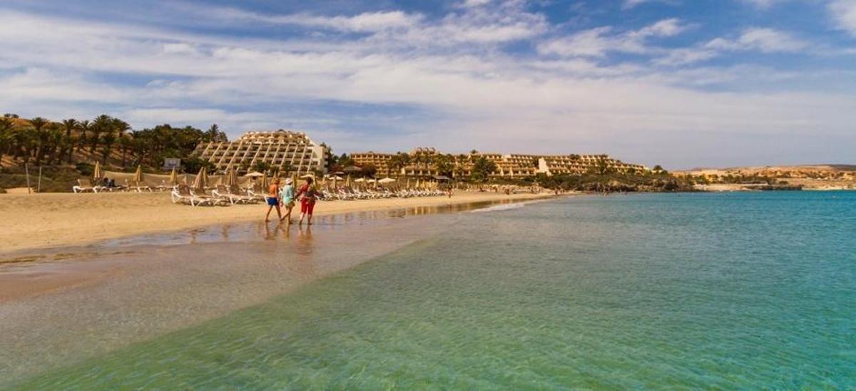 Playa de Costa Calma, en Fuerteventura.