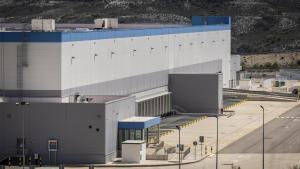 El nuevo centro logístico de Amazon en La Muela.