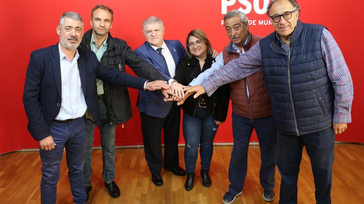 FECOAM y las organizaciones agracias COAG, UPA y ASAJA, reunidas con el PSOE-RM.